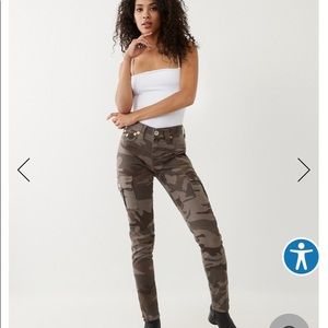 True religion Camo Cargo Pants
